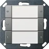 GIRA 2003600 Tastsensor 2 System 55 3-fach | edelstahl