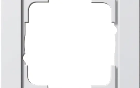 GIRA 109122 beschr. Abdeckrahmen E2 1-fach | reinweiß seidenmatt