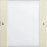 GIRA 213101 beschr. TS3-Wippenset System 55 1-fach | cremeweiß glänzend