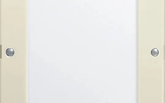 GIRA 213101 beschr. TS3-Wippenset System 55 1-fach | cremeweiß glänzend