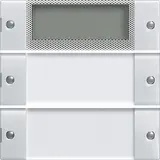 GIRA 214203 beschr. TS3-Wippenset System 55 2-fach | reinweiß glänzend