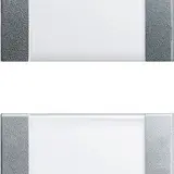 GIRA 213226 beschr. TS3-Wippenset System 55 2-fach (1+1) | alu