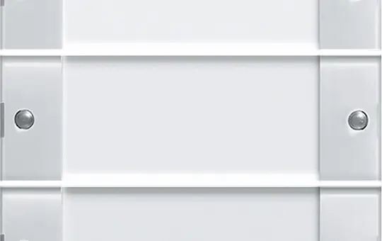 GIRA 213303 beschr. TS3-Wippenset System 55 3-fach | reinweiß glänzend