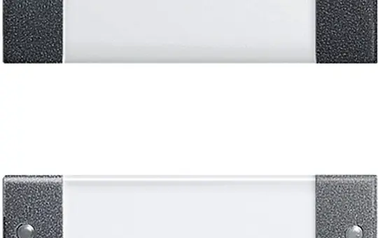 GIRA 213428 beschr. TS3-Wippenset System 55 4-fach (1+3) | anthrazit