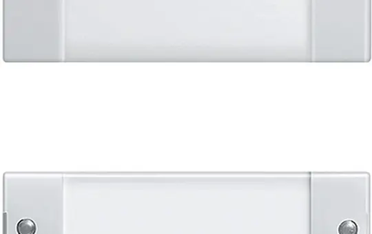 GIRA 213403 beschr. TS3-Wippenset System 55 4-fach (1+3) | reinweiß glänzend