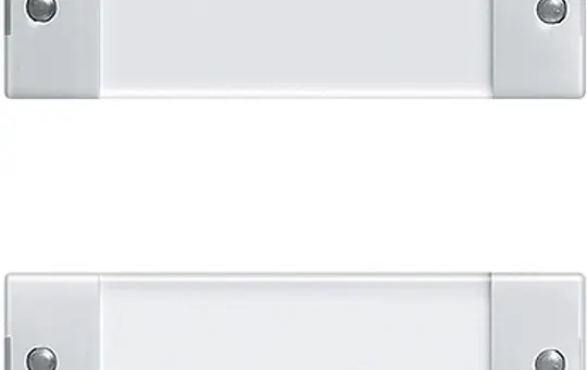 GIRA 214503 beschr. TS3-Wippenset System 55 5-fach (2+3), Plus | reinweiß glänzend