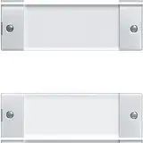 GIRA 213603 beschr. TS3-Wippenset System 55 6-fach (3+3) | reinweiß glänzend