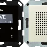 GIRA 228001 Unterputz-Radio-Set System 55 RDS | cremeweiß glänzend
