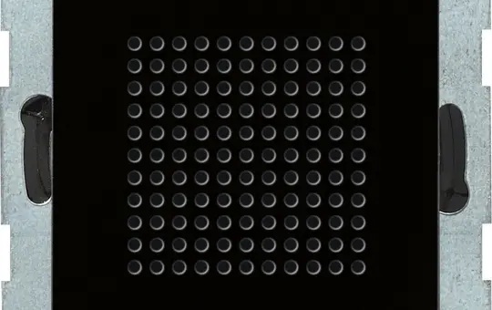 GIRA 228205 Lautsprecher für UP-Radio System 55 glas schwarz