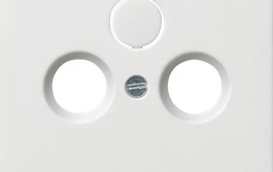 GIRA 0869112 Antennenabdeckung System Fläche 2/3-fach | reinweiß glänzend