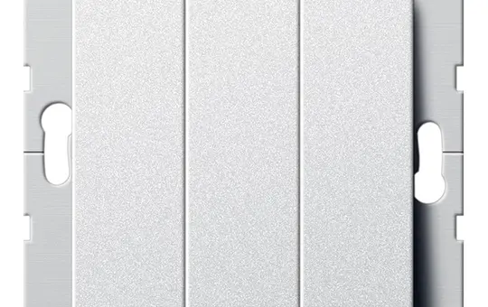 GIRA 284426 Taster System 55 3 Schließer | alu
