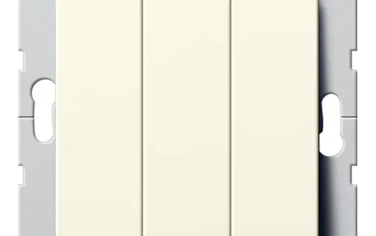 GIRA 284401 Taster System 55 3 Schließer | cremeweiß glänzend