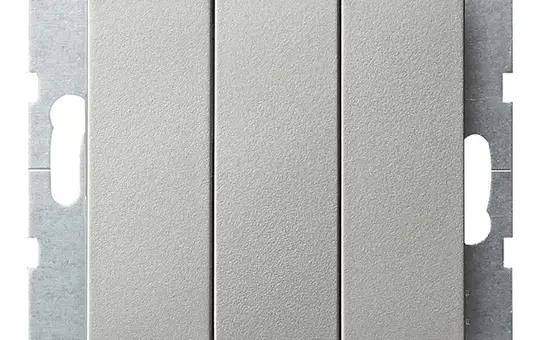 GIRA 2844600 Taster System 55 3 Schließer | edelstahl