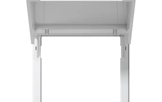 GIRA 265827 Montagerahmen System 55 Klappdeckel | reinweiß seidenmatt