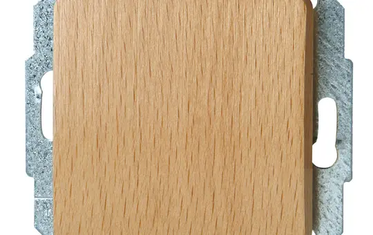 KOPP 618631089 Wippschalter MILANO Wechselschalter | buche