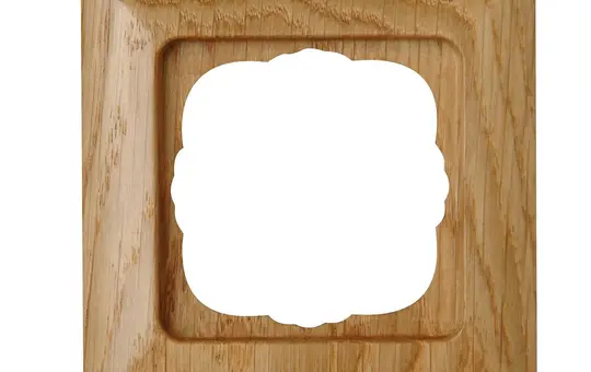KOPP 306530063 Abdeckrahmen MILANO 1-fach | eiche