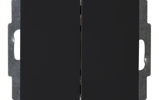 KOPP 650550089 Wippschalter PARIS Serienschalter | schwarz matt
