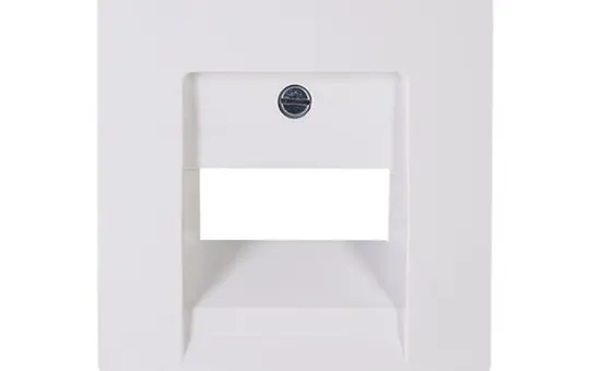 KOPP 326102180 Netzwerkabdeckung PARIS 2-fach | arktisweiß