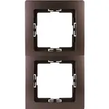 KOPP 308526064 Abdeckrahmen PARIS 2-fach | palisanderbraun