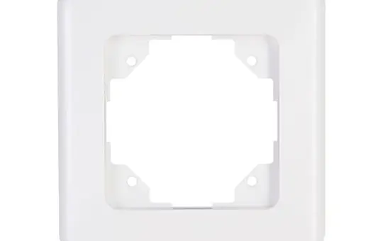 KOPP 303113067 Abdeckrahmen EUROPA 1-fach | arktisweiß