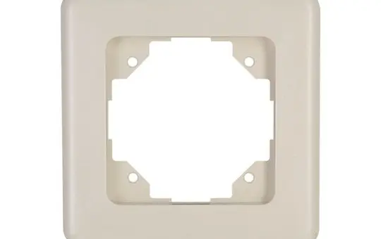 KOPP 303101075 Abdeckrahmen EUROPA 1-fach | cremeweiß