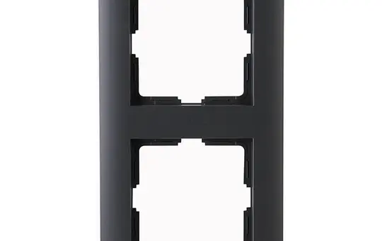 KOPP 402615004 Abdeckrahmen HK07 2-fach | anthrazit