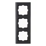 KOPP 402715007 Abdeckrahmen HK07 3-fach | anthrazit