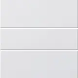 GIRA 218203 TS3-Wippenset System 55 2-fach (1+1) | reinweiß glänzend