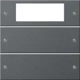 GIRA 219228 TS3-Wippenset System 55 2-fach, Plus | anthrazit