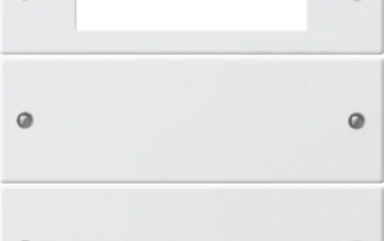 GIRA 219227 TS3-Wippenset System 55 2-fach, Plus | reinweiß seidenmatt