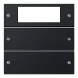 GIRA 2192005 TS3-Wippenset System 55 2-fach, Plus | schwarz matt