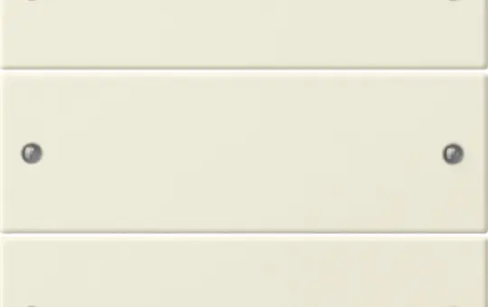 GIRA 218301 TS3-Wippenset System 55 3-fach | cremeweiß glänzend