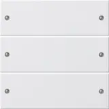 GIRA 218327 TS3-Wippenset System 55 3-fach | reinweiß seidenmatt