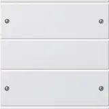 GIRA 219527 TS3-Wippenset System 55 5-fach (2+3), Plus | reinweiß seidenmatt