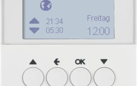 BERKER 85741189 Jalousie-Schaltuhr S.1/B.3/B.7 Display | polarweiß glänzend