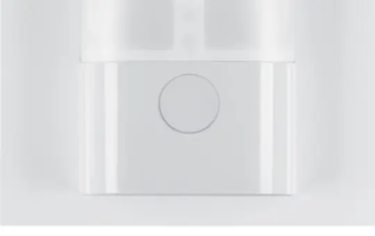 BERKER 85341179 Bewegungsmelderaufsatz K.1/K.5 1,1 m, Standard | polarweiß glänzend