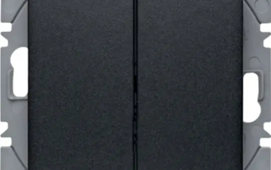 BERKER 85656285 KNX-RF-Wandsender flach S.1/B.3/B.7 2-fach | anthrazit matt