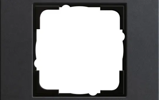 GIRA 0211226 Abdeckrahmen Esprit Linoleum-Multiplex 1-fach | anthrazit