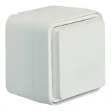 BERKER 47633502 SCHUKO-Aufputzsteckdose W.1 1-fach, Berührungsschutz | polarweiß matt