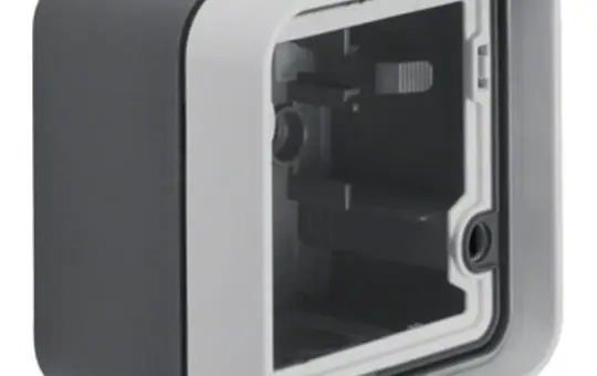 BERKER 6118913505 Aufputzgehäuse W.1 1-fach | lichtgrau