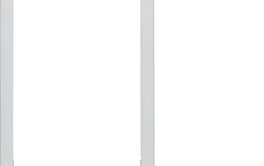 BERKER 13206424 Designrahmen für ELCOM.TOUCH Video, eckig | alu matt lackiert