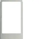 BERKER 13203606 Designrahmen für ELCOM.TOUCH Video, eckig | edelstahl gebürstet