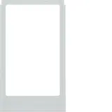BERKER 13206414 Designrahmen für ELCOM.TOUCH Video, eckig | glas alu