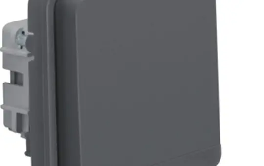 BERKER 47063525 SCHUKO-Steckdose W.1 Klappdeckel | grau matt