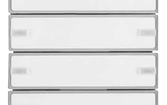 BERKER 80144321 KNX easy Tastsensor Komfort Q.1/Q.3 4-fach | alu samt