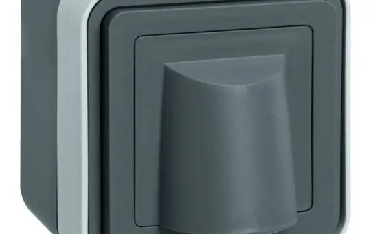 BERKER 42563525 Kabelauslass W.1 grau/lichtgrau matt