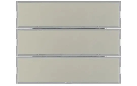 BERKER 80163773 KNX-Tastsensor K.1/K.5 3-fach, Komfort | edelstahl