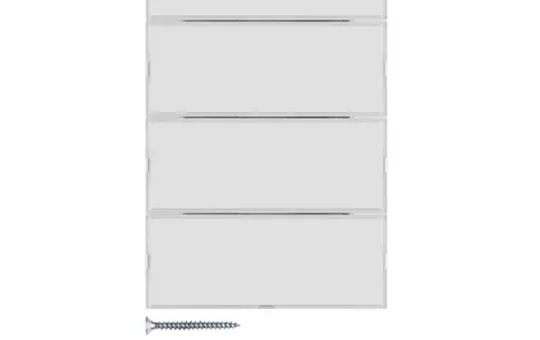 BERKER 80164770 KNX-Tastsensor K.1/K.5 4-fach, Komfort | polarweiß