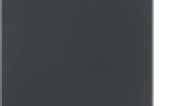 BERKER 85141126 Elektronik-Taste Serie Q 1-fach | anthrazit samt