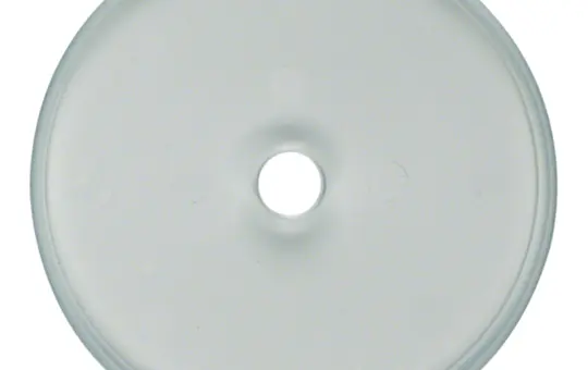 BERKER 1090 Glas-Abdeckplatte R.Classic Einzelplatte | glas klar